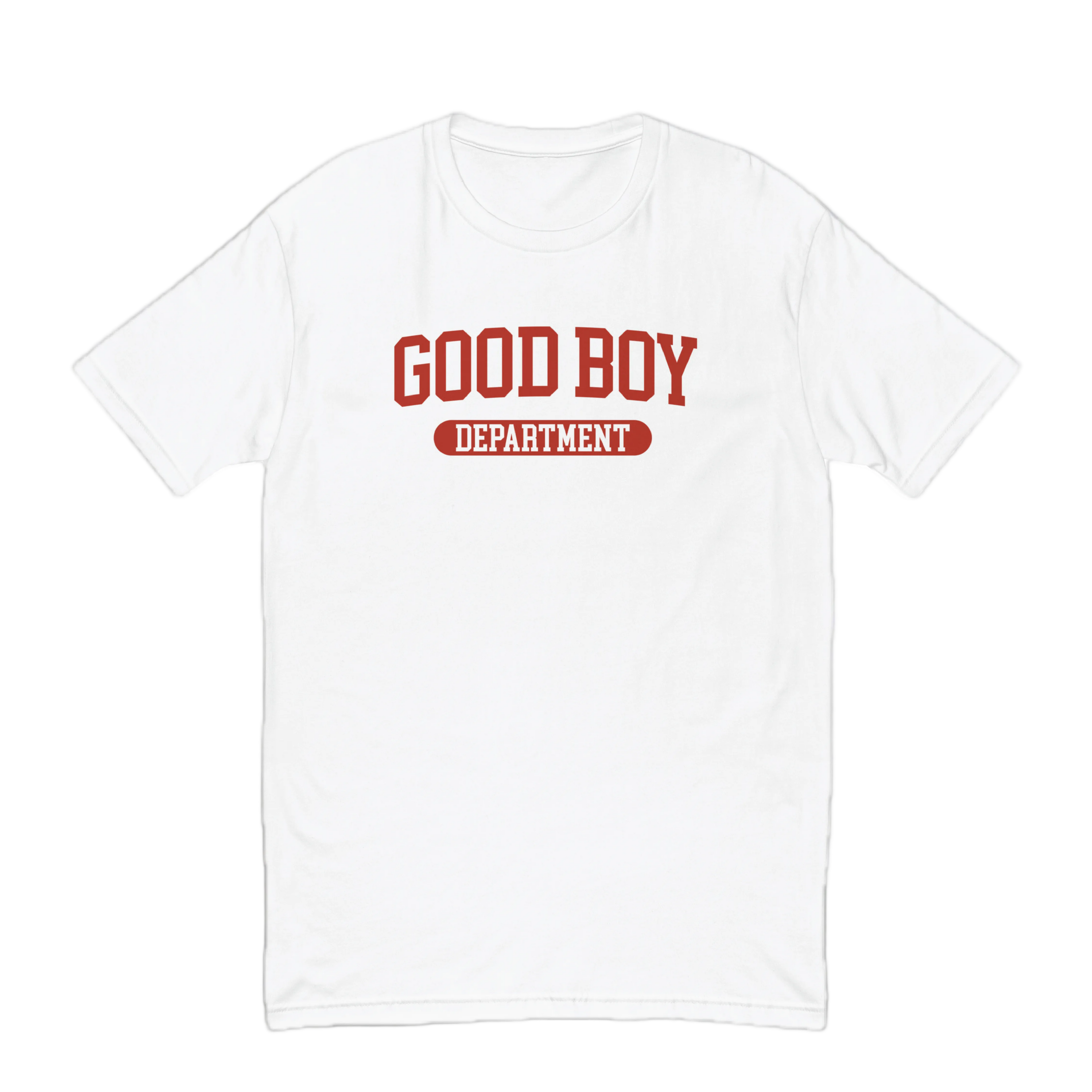 Good Boy Department Fitted T-Shirt
