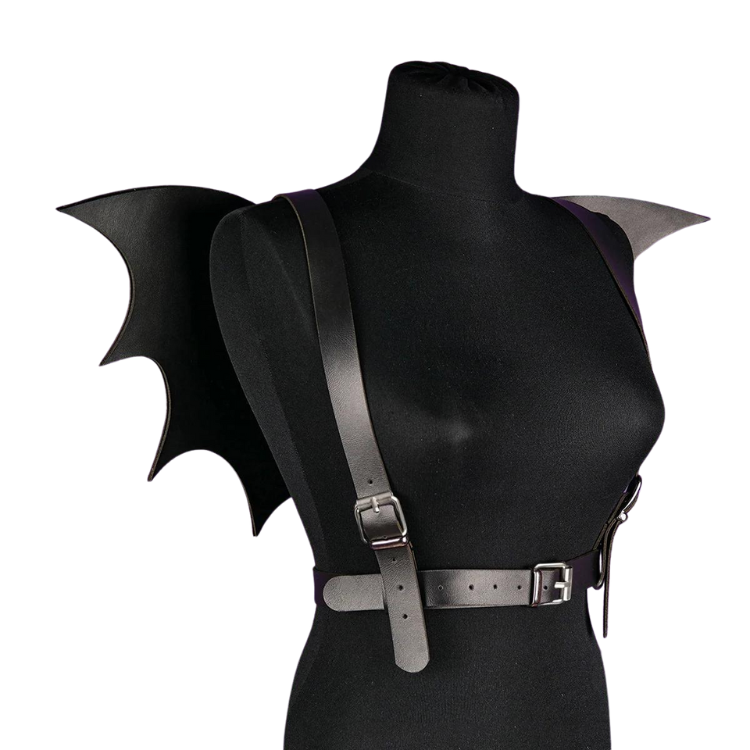 Gothic Bat Wing Harness