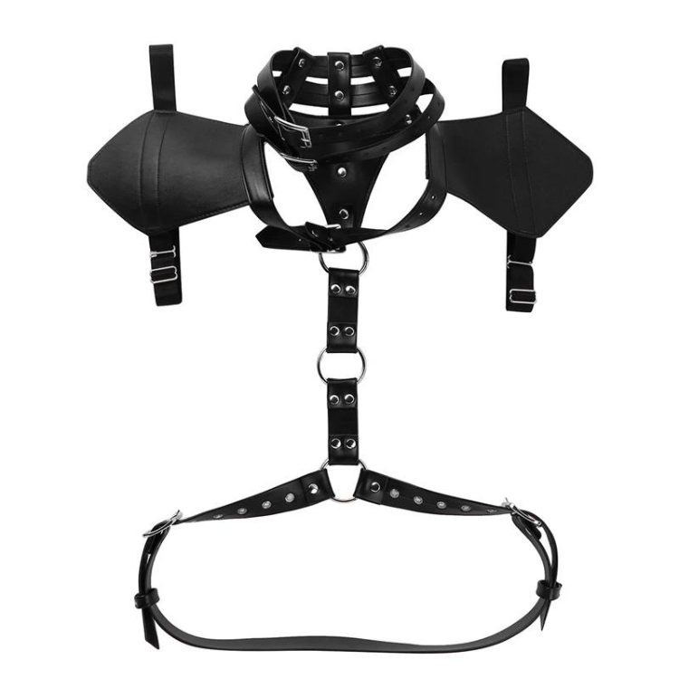 Gothic Daddy Chest Harness