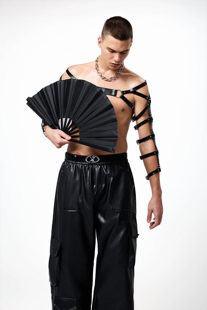Grace Spin Kung Fu Plastic Fans