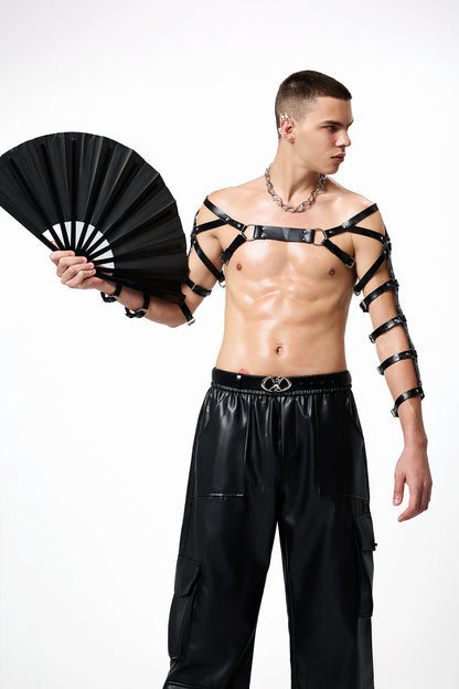 Grace Spin Kung Fu Plastic Fans