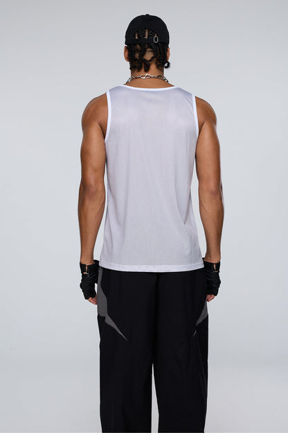 Grace Tone Y2K Print Sleeveless Top