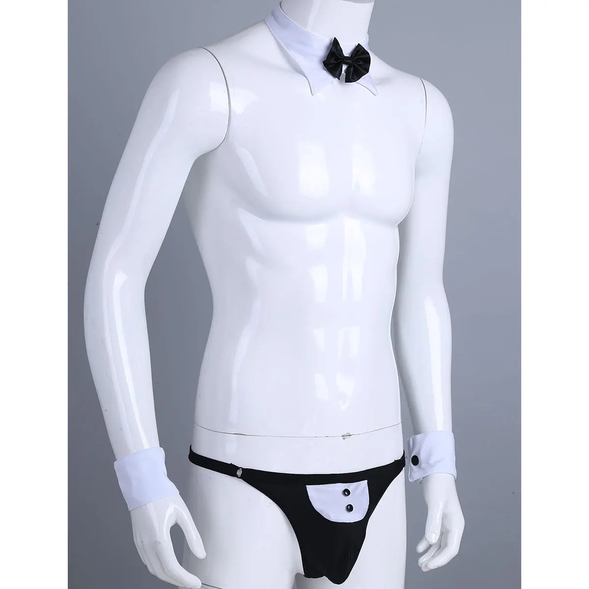 Naked Tuxedo Lingerie Costume
