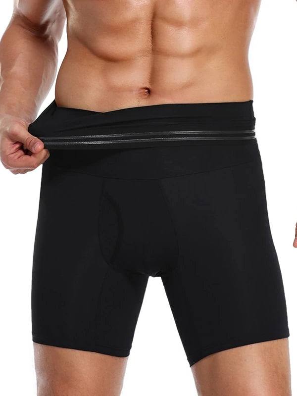 Men's Butt Lift Boxer Briefs with Fly