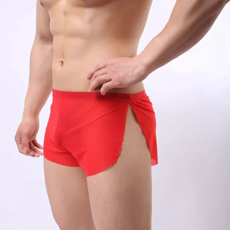 Mesh Side Slip Breathable Boxer Briefs