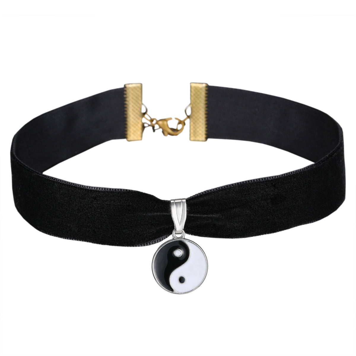 Heart Buckled Leather Choker