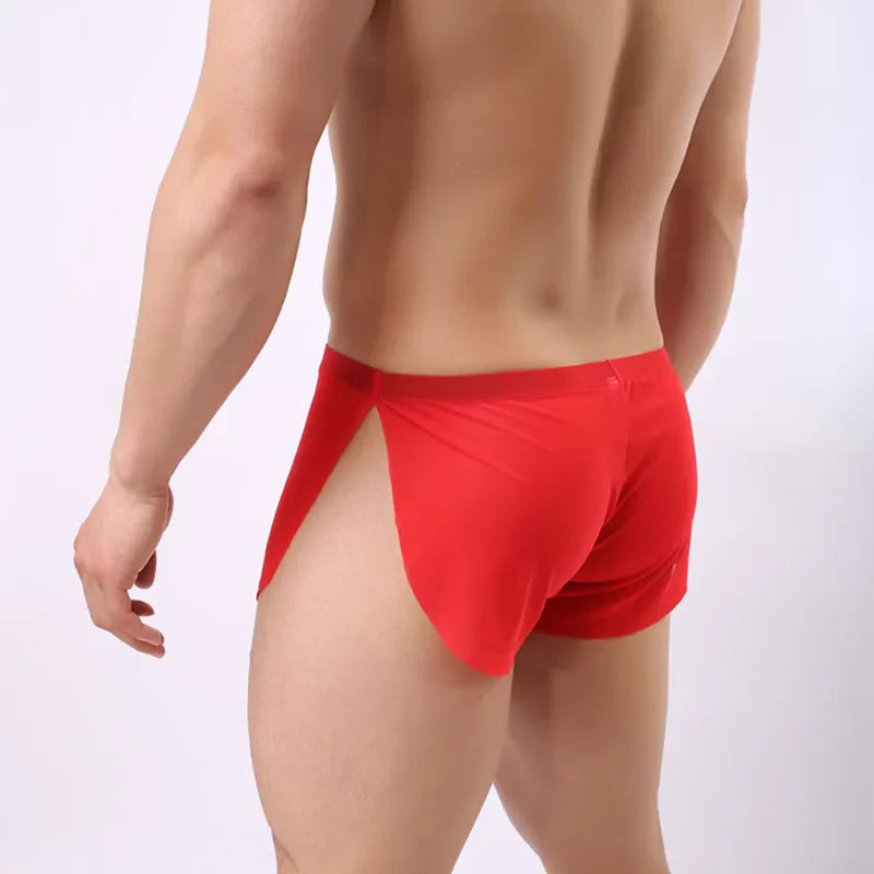 Mesh Side Slip Breathable Boxer Briefs