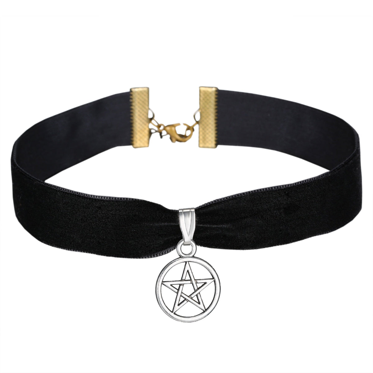 Heart Buckled Leather Choker