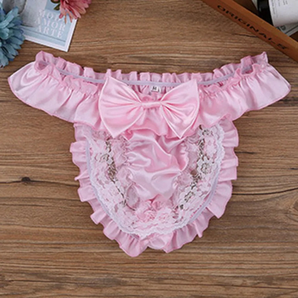 Bow Tie Sissy Panties
