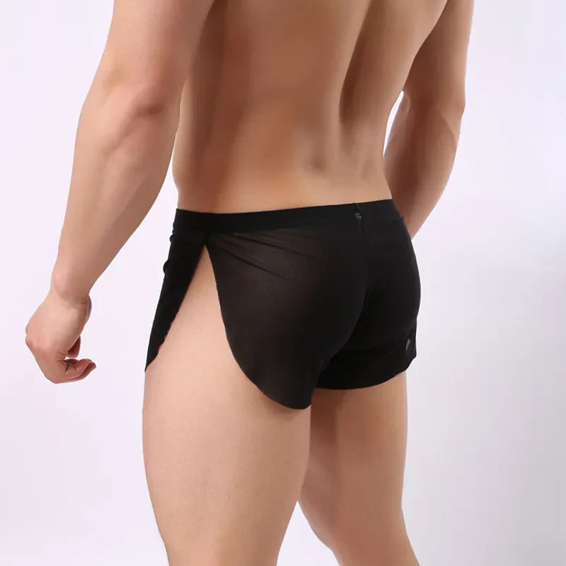 Mesh Side Slip Breathable Boxer Briefs