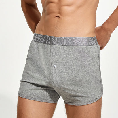 Men’s Cotton Boxer Shorts – Combed Cotton Lounge Underwear