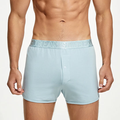 Men’s Cotton Boxer Shorts – Combed Cotton Lounge Underwear