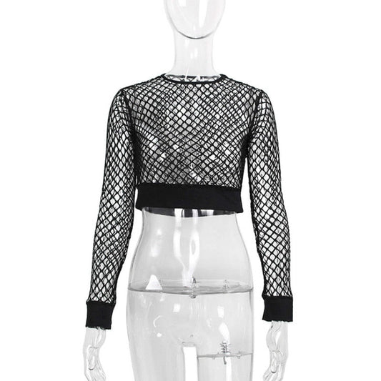Fishnet Raveboy Top