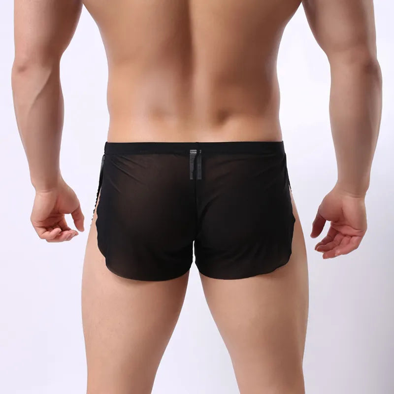 Mesh Side Slip Breathable Boxer Briefs