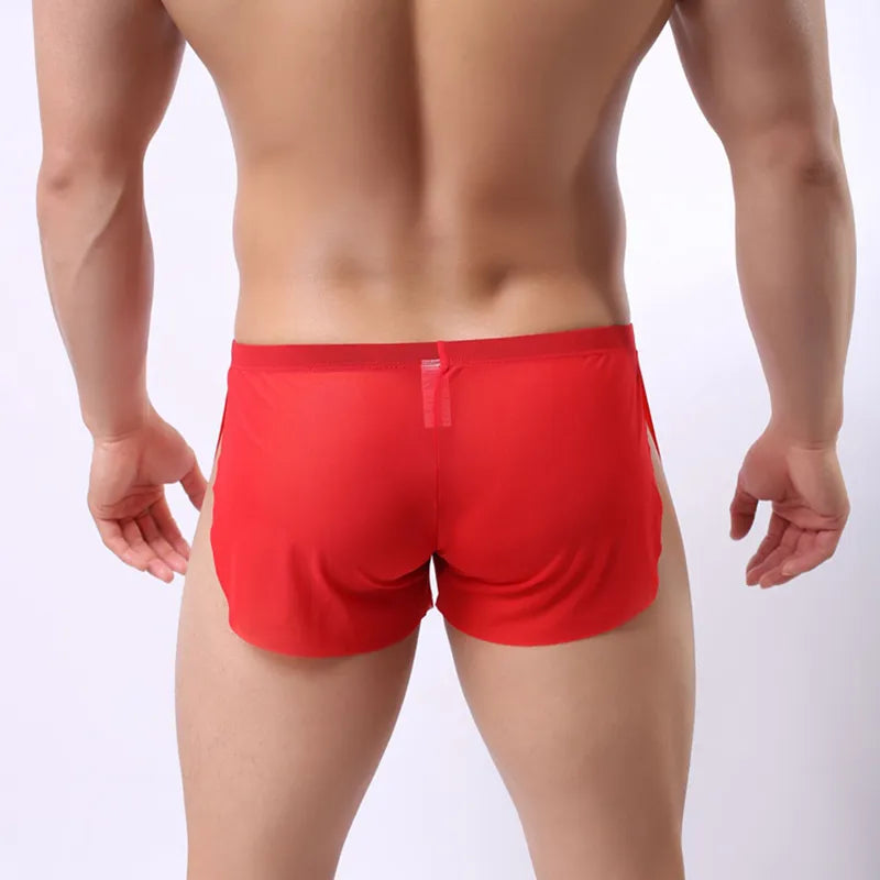 Mesh Side Slip Breathable Boxer Briefs