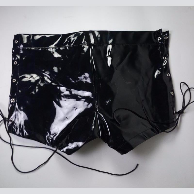 Nocturnal Niche Vinyl Lace Up Boxers