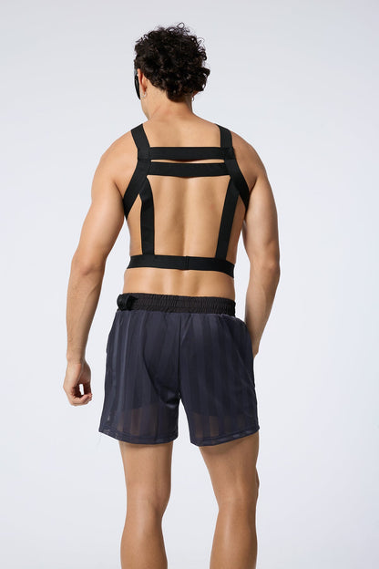 Hard Frame Cutout Chest Strap