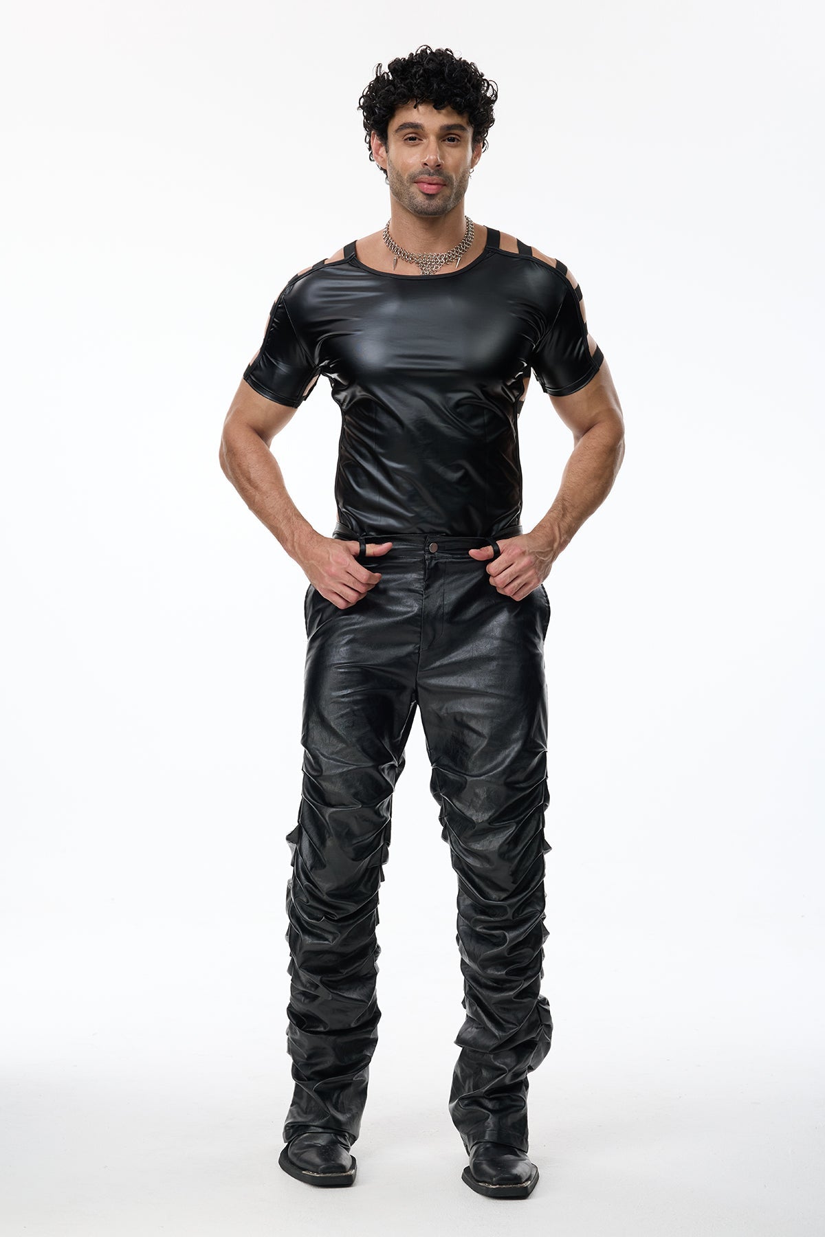 Hard Loop Cutout Glossy Top