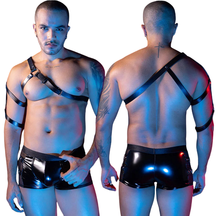 Harnessed Confidence Fetish Costume