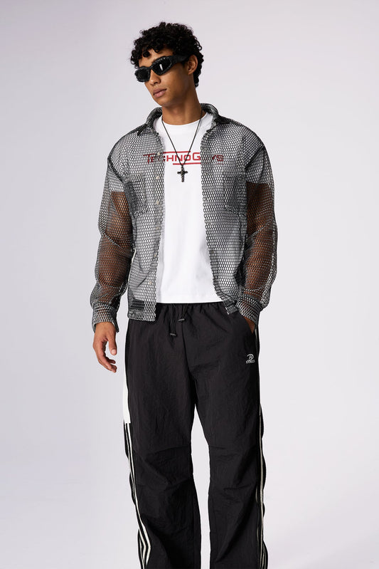 Hazy Shape Cutout Jacket
