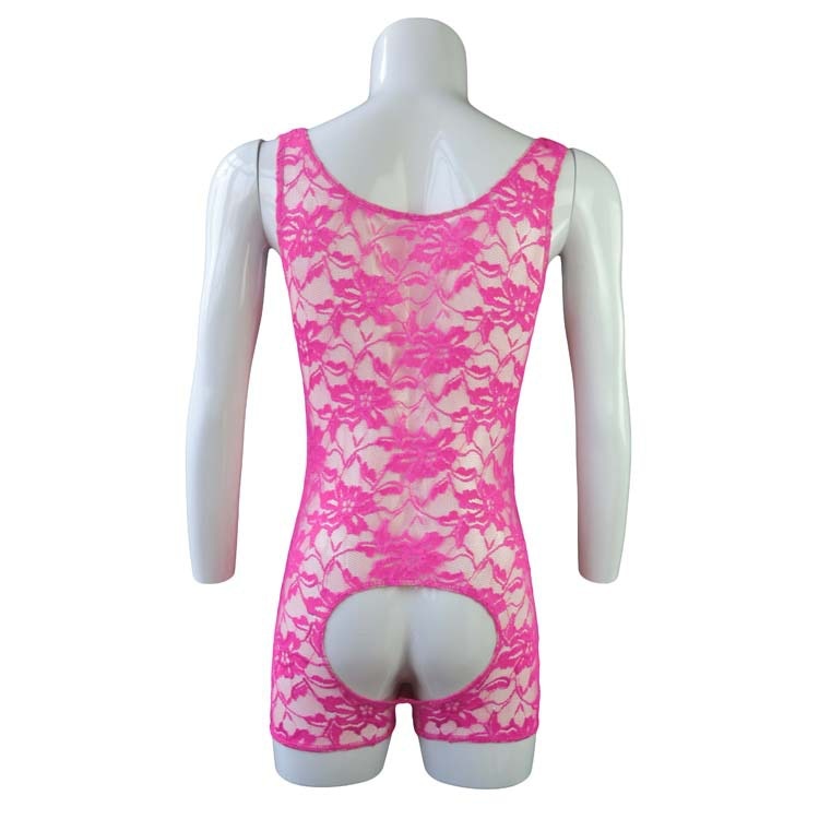 Dainty Delight Open Lace Bodysuit