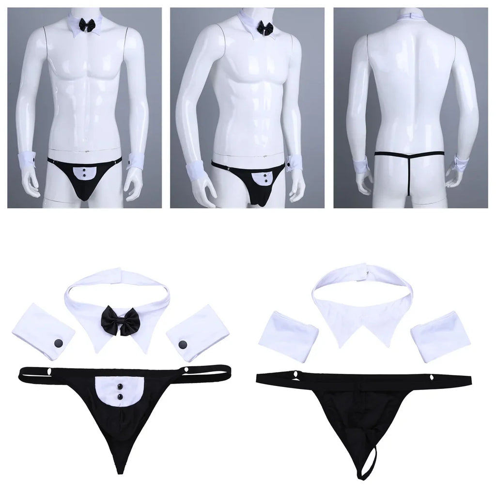Naked Tuxedo Lingerie Costume