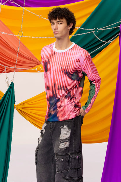 Heat Freedom Long Sleeve Top Pink