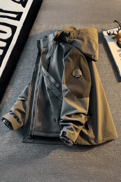 Heavy Duty 3-in-1 Winter Jacket – Hooded & Fleece Lined