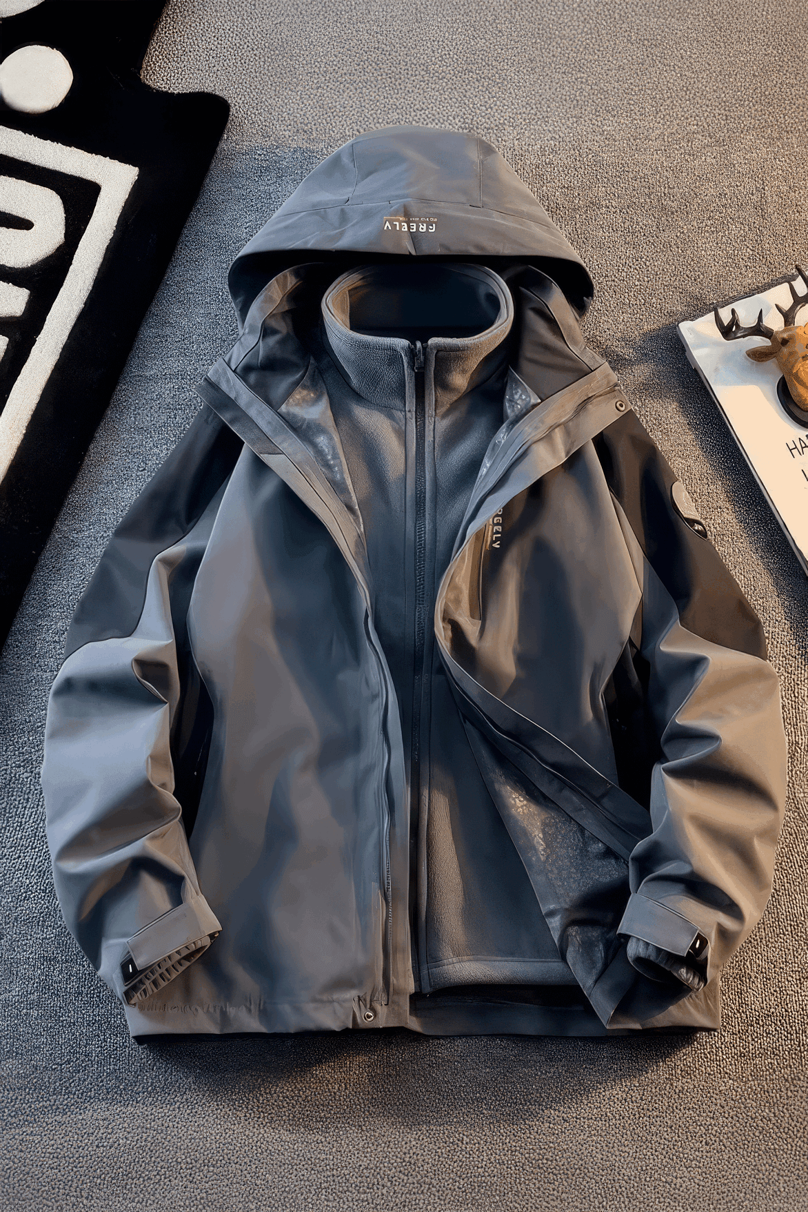 Heavy Duty 3-in-1 Winter Jacket – Hooded & Fleece Lined