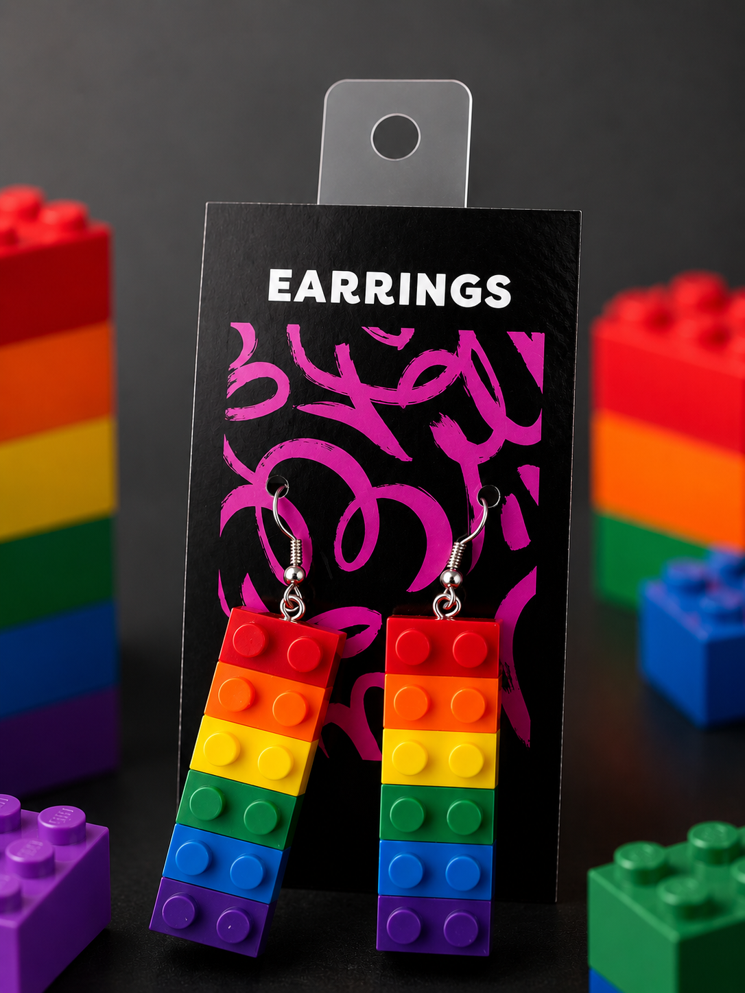 Lego | Pride  Erratic Earrings