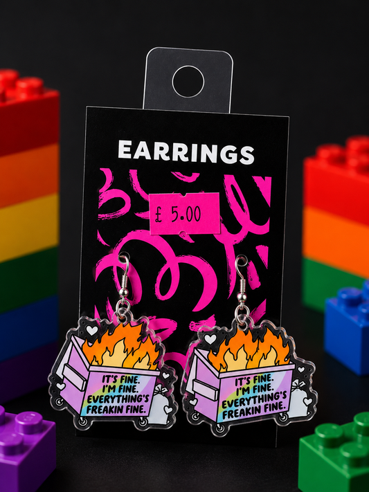 I’m Fine | Erratic Earrings