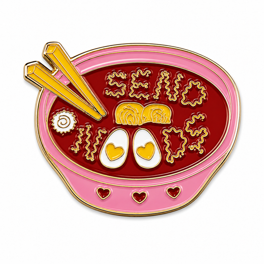 Send Noods | Enamel Pin