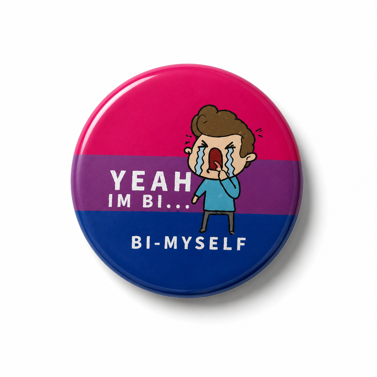 Bi Myself | Badge | 32mm