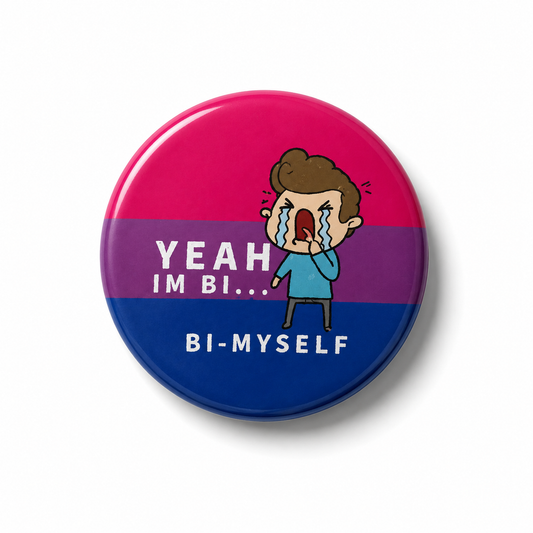 Bi Myself | Badge | 32mm