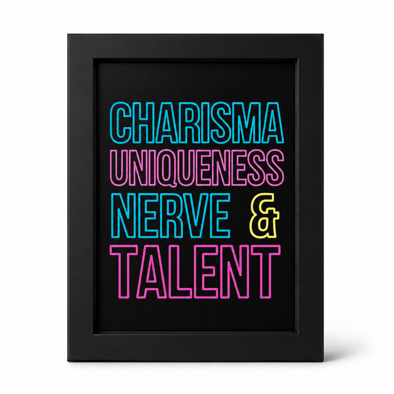 Foul Frame | C.U.N.T | 6" x 4"