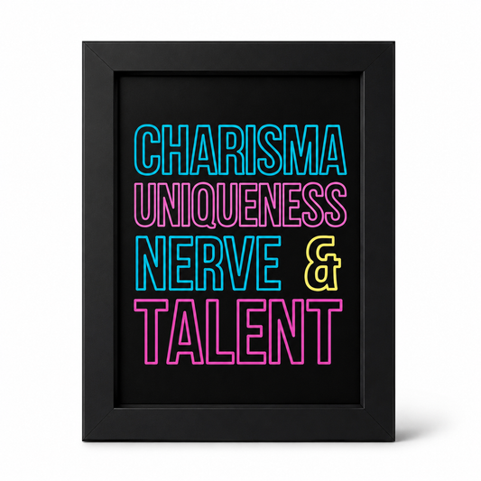 Foul Frame | C.U.N.T | 6" x 4"