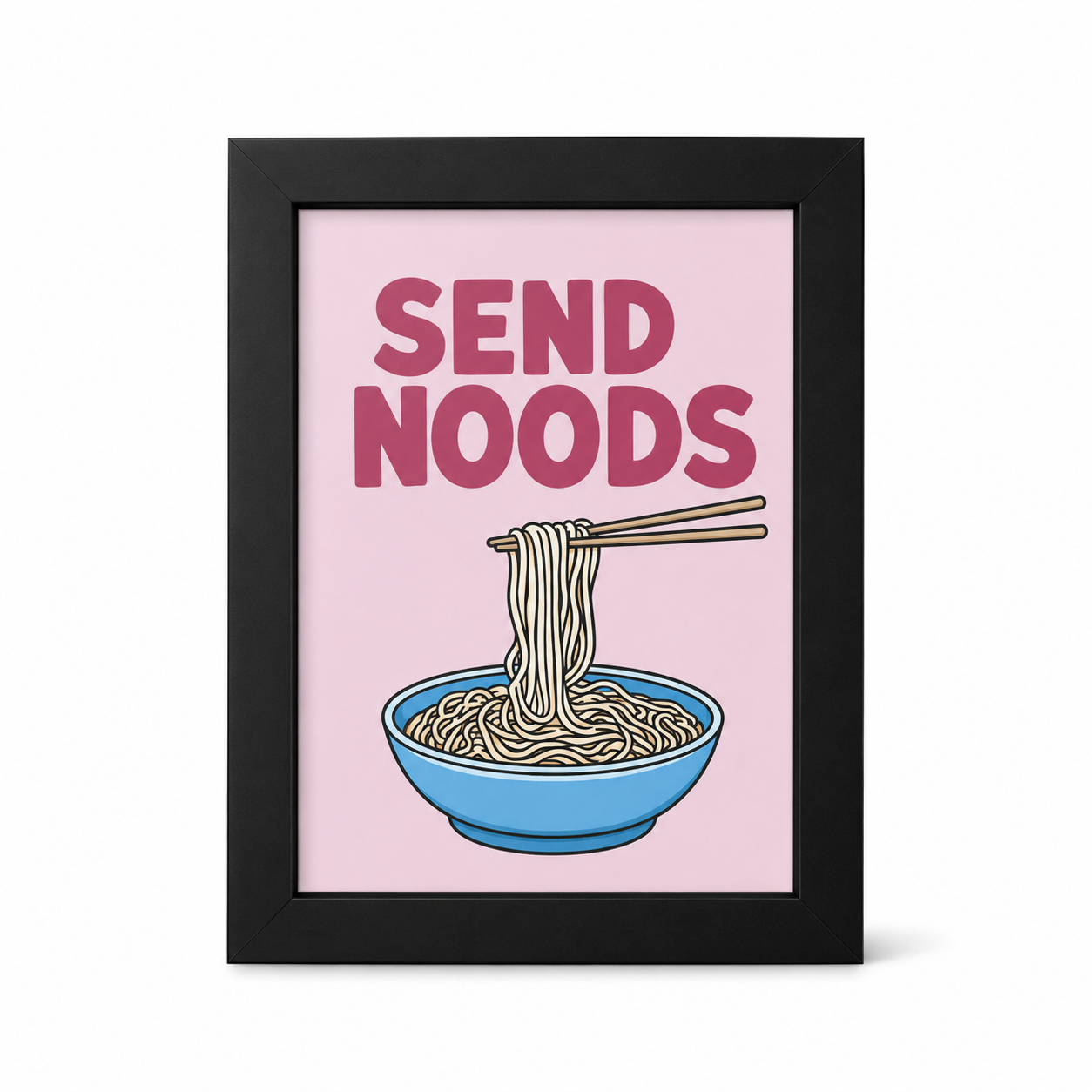 Foul Frame | Send Nudes | 6" x 4"