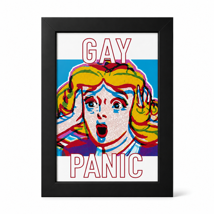 Foul Frame | Gay Panic | 6" x 4"