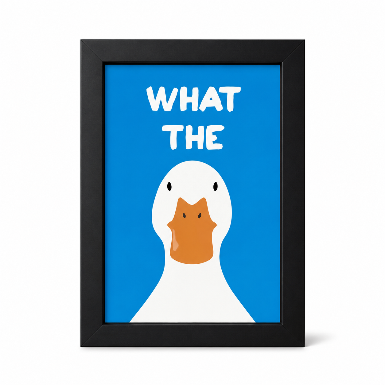 Foul Frame | What The Duck | 6" x 4"