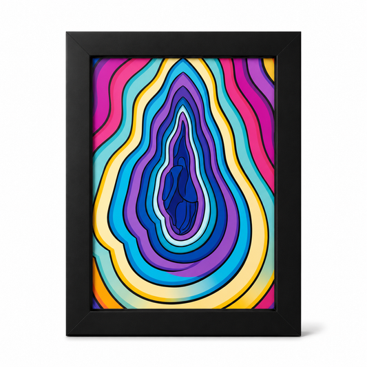 Foul Frame | Fanny | 6" x 4"