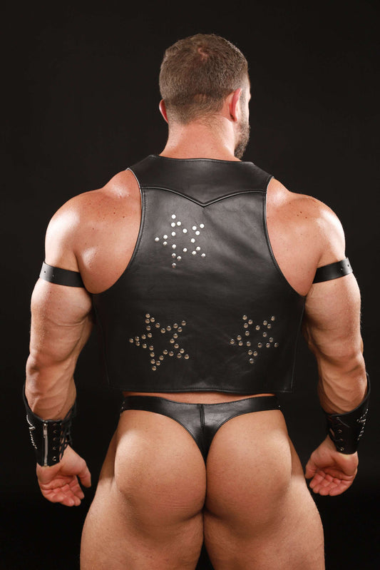 Bandit Leather Bar vest