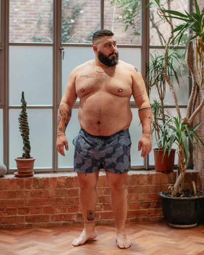 Swim Shorts - Blue Stingray