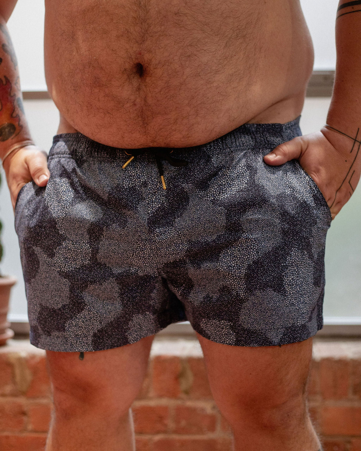 Swim Shorts - Blue Stingray