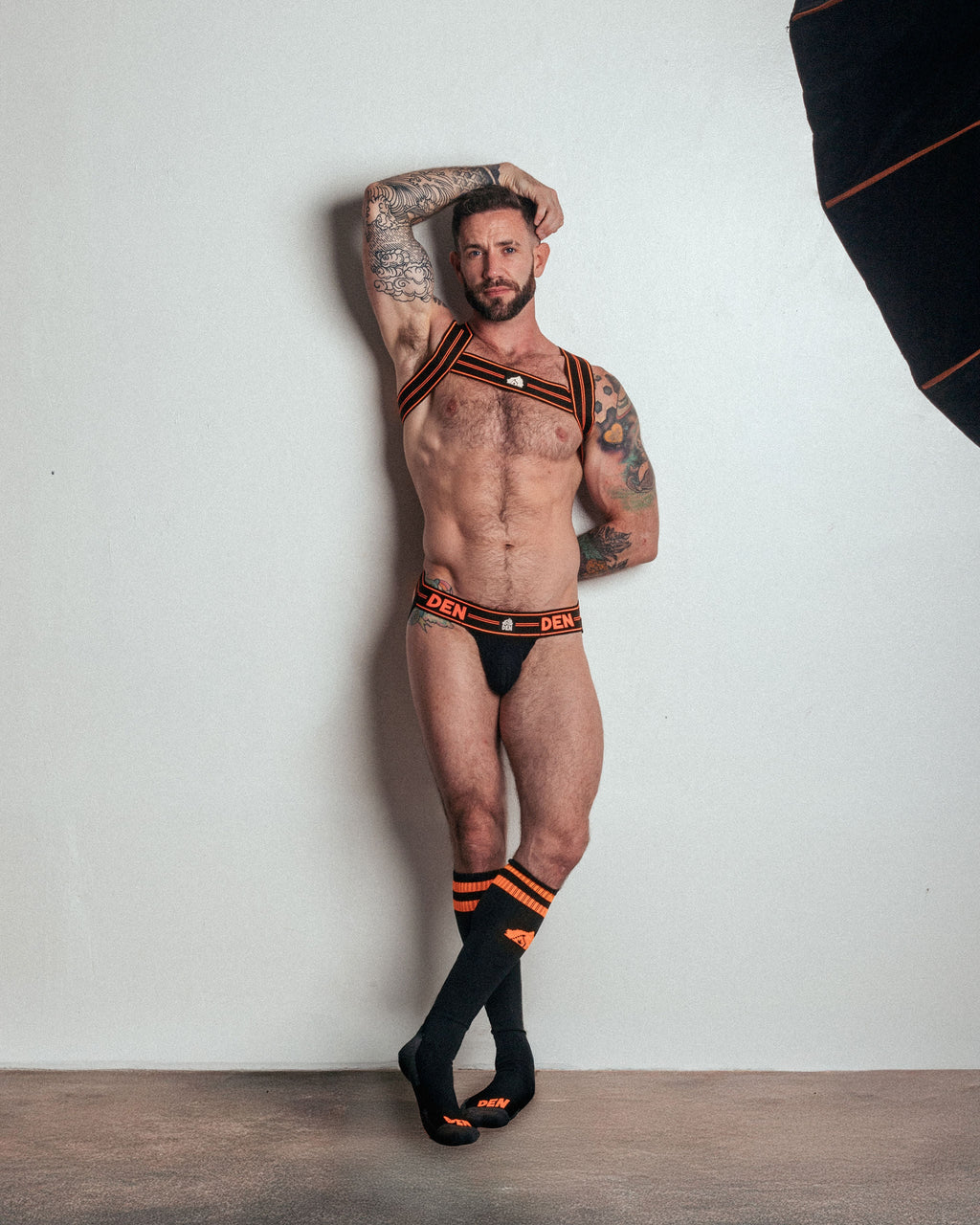 DEN CORE Chest Harness - Black