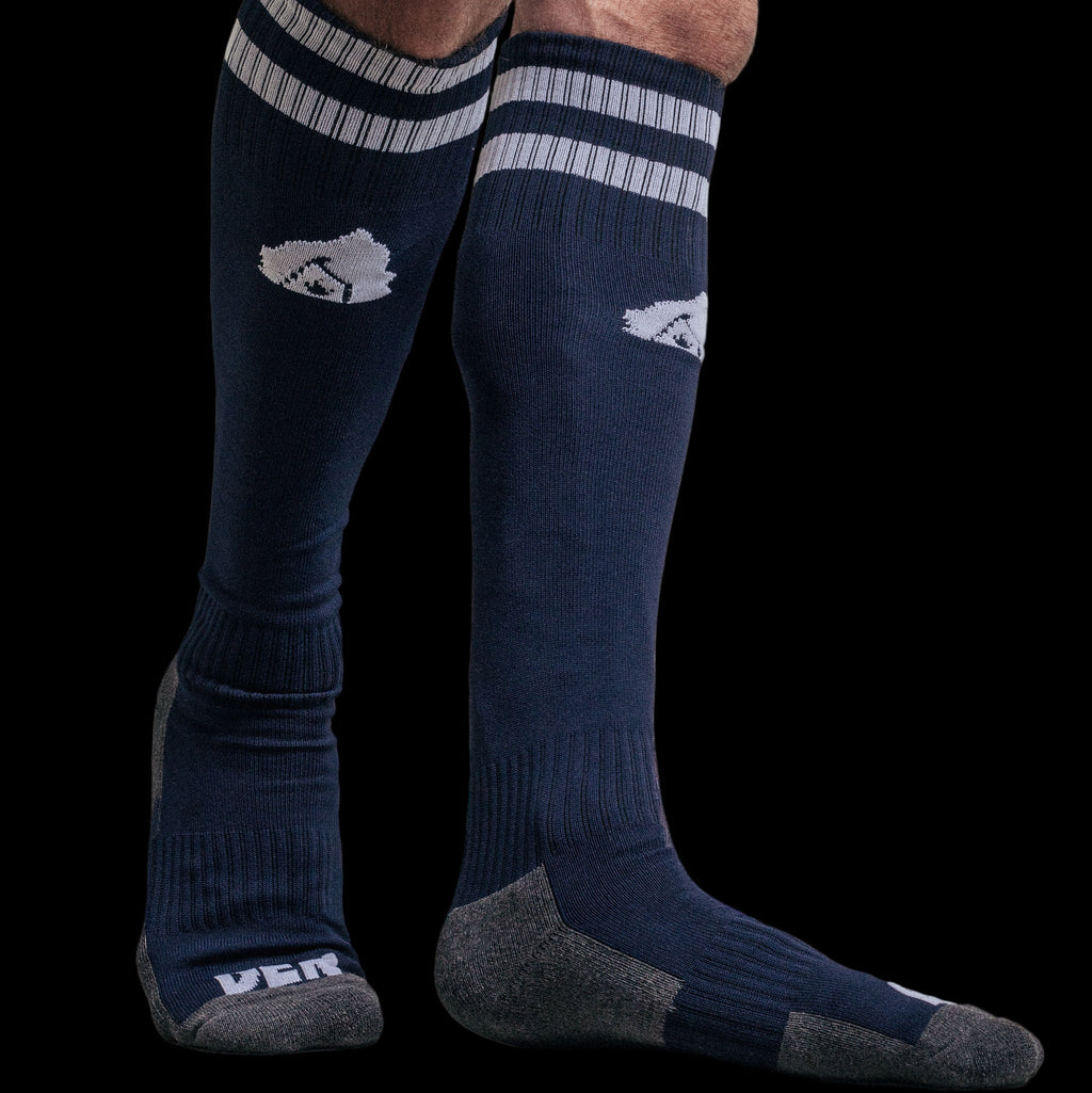 DEN CORE Football Socks - Navy