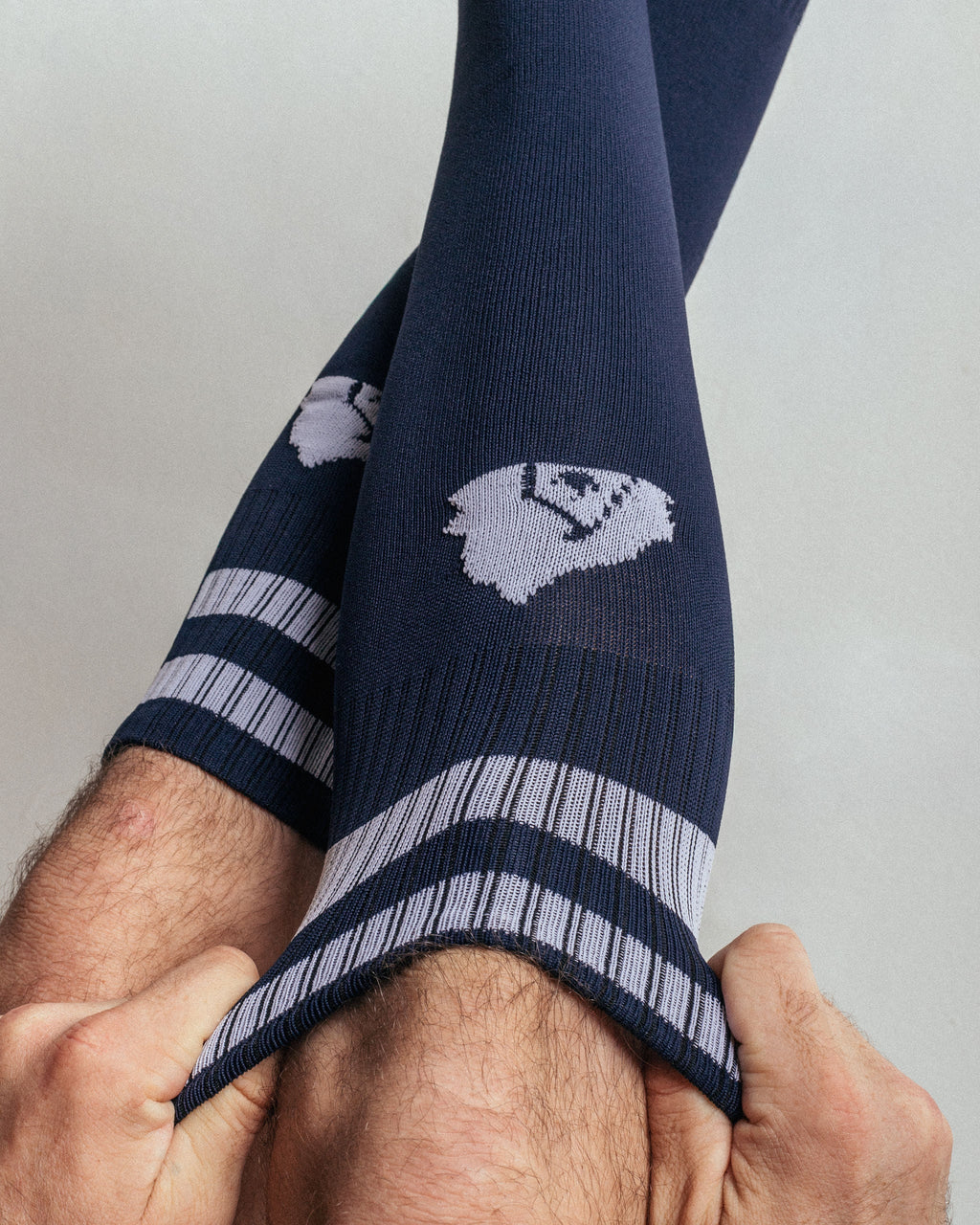 DEN CORE Football Socks - Navy