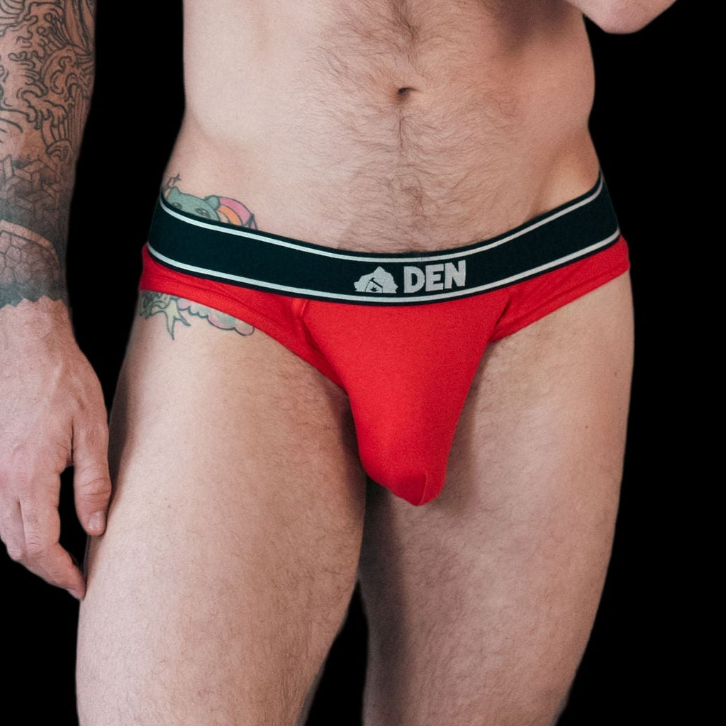 Den Hybrid Brief - Red