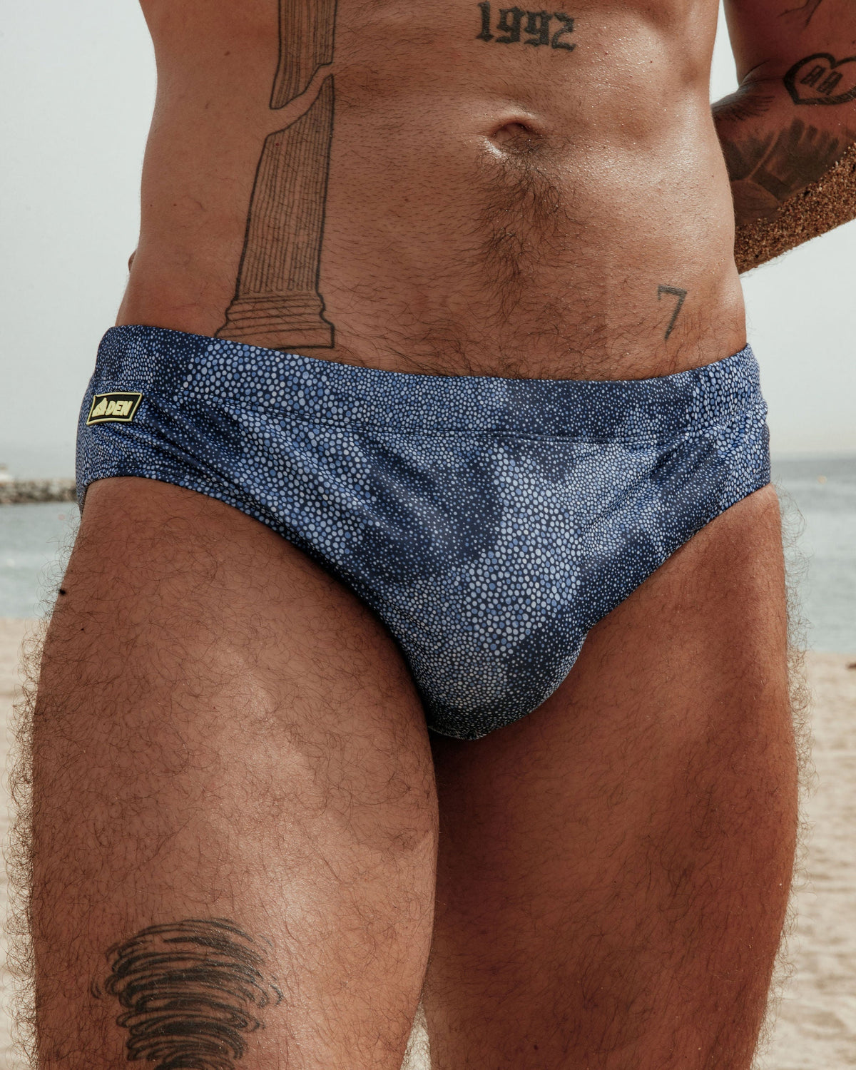 Regular Swim Brief - Navy Stingray