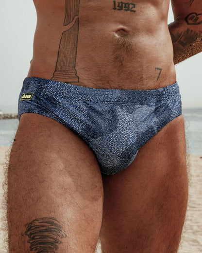 Regular Swim Brief - Navy Stingray