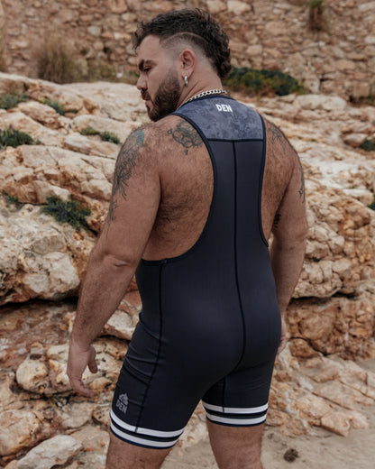 Low-Cut  Singlet - Black Camo